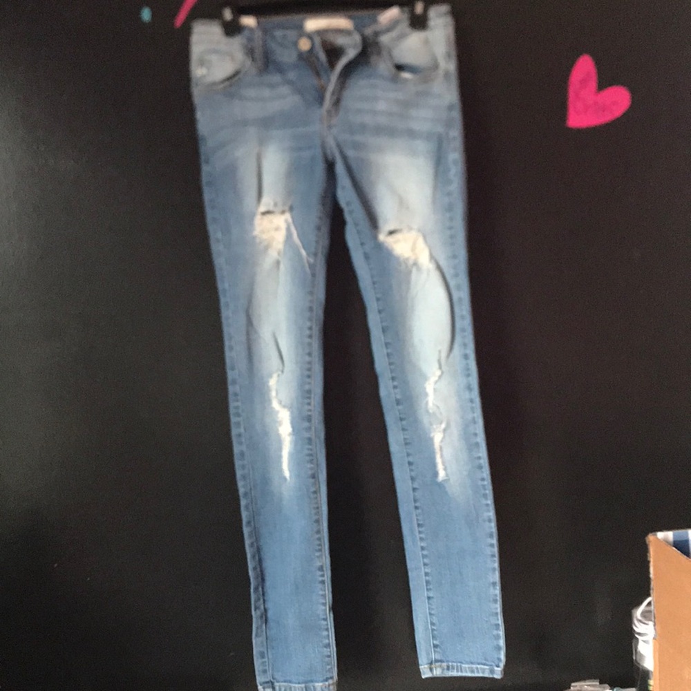 Kancan ripped skinny jeans